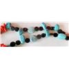 Image 4 : Turquoise and  Coral with Sterling Silver Clasp Necklace