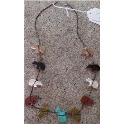 Large Bear Fetish Necklace