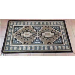 Two Grey Hills Navajo Rug