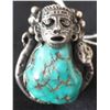 Image 1 : Turquoise and Silver Ring