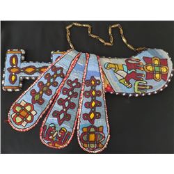 Beaded African Sword with beaded Scabbard