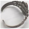 Image 8 : Cuff Turquoise and Navajo Sterling Silver Bracelet