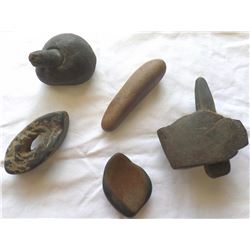 Group of Five Magical Stones