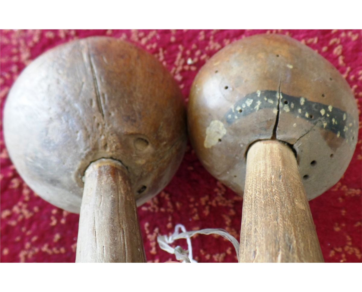 Four Native American Rattles