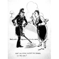 Michael Senich: Have you seen a little fox terrier