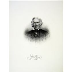 Memorial of John Allan