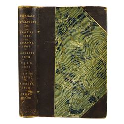 A Plated Copy of Cogan's Cohen Sale, Plus Seven Other Sales