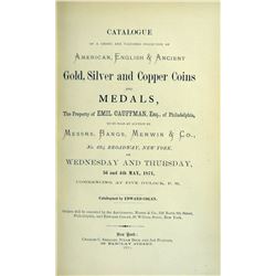 Cogan's 1871 Cauffman Sale, with Plates