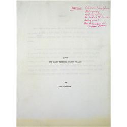 A Working Draft of Collins's Work on 1794 Dollars, with Annotations by Breen