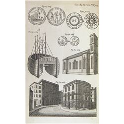 1788 Depiction of a Nova Constellatio Copper