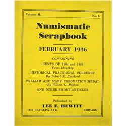Numismatic Scrapbook Magazine, Volume II