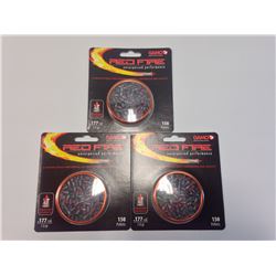 .177 Gamo RED FIRE Pellets (450 rds.) x3 Tins
