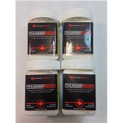 Binary Exploding Targets x4 (Thunder Shot) Tannerite