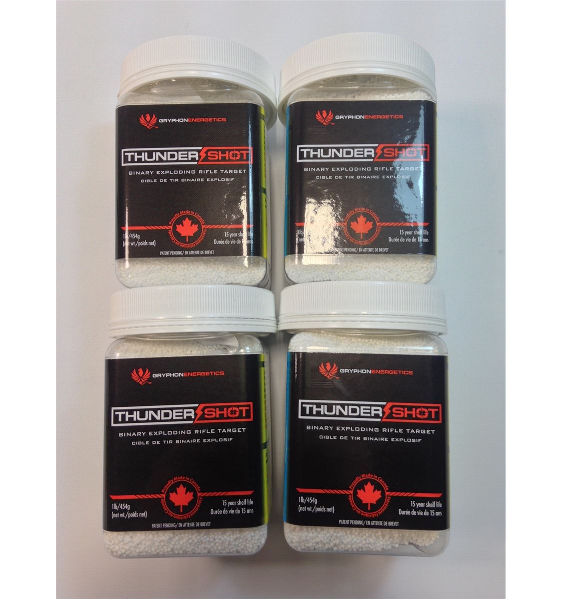Binary Exploding Targets Binary Exploding Targets x4 (Thunder Shot) Tannerite