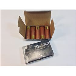 (x2) Hevi Duty 12GA Shotgun Shells (10 Rounds) 30 Pellet / 4 Buck