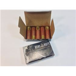 (x2) Hevi Duty 12GA Shotgun Shells (10 Rounds) 30 Pellet / 4 Buck