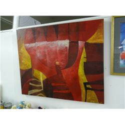Original Oil Paintings On Stretched Canvas Signed By Artist Tomaselli