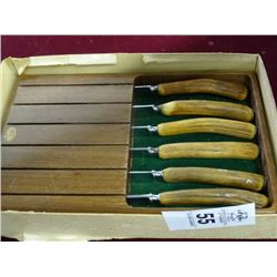 Antler Handled Knife Set