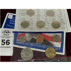 2003 Uncirculated U.S. Mint Coin Set