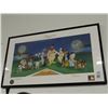 Image 1 : Artist Signed Framed Cartoon Sluggers