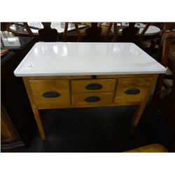 Art Deco Style Kitchen Island Table