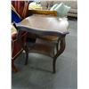 Image 1 : Mahogany Carved Leg End Table