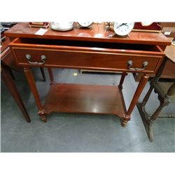 Cherry Single Drawer Side Table