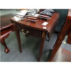 Mahogany Drop Leaf Side Table