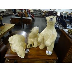 Paper Mache ? Polar Bears (3)