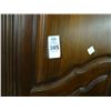 Image 2 : Carved Mahogany 2-Pc Armoire