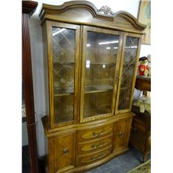 Bassett Oak Style Hutch