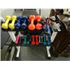 Image 1 : Dumbell Rack w/Dumbells