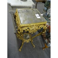 Ornate Cast Metal Pedestal