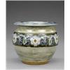 Image 1 : A Royal Doulton stoneware jardiniere, - A Royal Doulton stoneware jardiniere, with a bordered ba...