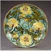 Image 1 : A good Della Robbia saucer dish, - A good Della Robbia saucer dish, decorated by Elizabeth Wilki...