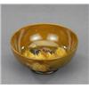 Image 1 : A Moorcroft cylindrical bowl, - A Moorcroft cylindrical bowl, on spreading circular foot, tube l...