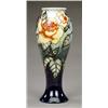 Image 1 : A Moorcroft limited edition Rose pattern inverted baluster vase, - A Moorcroft limited edition R...