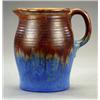 Image 1 : A Bourne Denby baluster jug, - A Bourne Denby baluster jug, with broad ribbed band and Orient Wa...