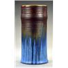 Image 1 : A Bourne Denby Brassington shape cylindrical vase, - A Bourne Denby Brassington shape cylindrica...