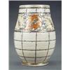 Image 1 : A Crown Ducal ribbed ovoid vase, - A Crown Ducal ribbed ovoid vase, designed by Charlotte Rhead,...