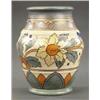 Image 1 : A Crown Ducal ribbed ovoid vase, designed by Charlotte Rhead, - A Crown Ducal ribbed ovoid vase,...