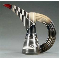 A studio pottery jug, by John Chipperfield, - A studio pottery jug, by John Chipperfield, of spr...