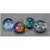 Image 1 : Four Caithness limited edition glass paperweights, - Four Caithness limited edition glass paperw...