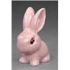 Image 1 : A Sylvac large seated rabbit, - A Sylvac large seated rabbit, glazed in pink, 9.75in high, impre...