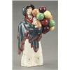 Image 1 : A Royal Doulton figure, - A Royal Doulton figure, The Balloon Seller, designed by L. Harradine,...