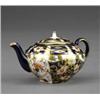 Image 1 : A Royal Crown Derby miniature circular teapot and cover, - A Royal Crown Derby miniature circula...