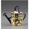 Image 1 : A Royal Crown Derby miniature watering can, - A Royal Crown Derby miniature watering can, painte...