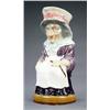 Image 1 : A Sarreguemines majolica pedestal, - A Sarreguemines majolica pedestal, supported by a pair of m...