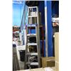 Image 1 : 2 ALUMINUM STEP LADDERS; ONE 8' ONE 6'