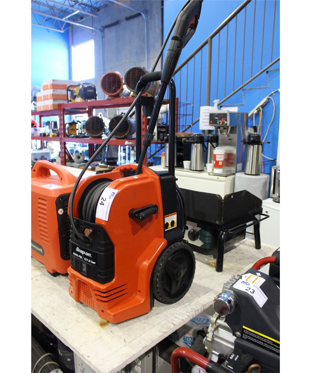 Snap On 1650 Psi Electric Pressure Washer
